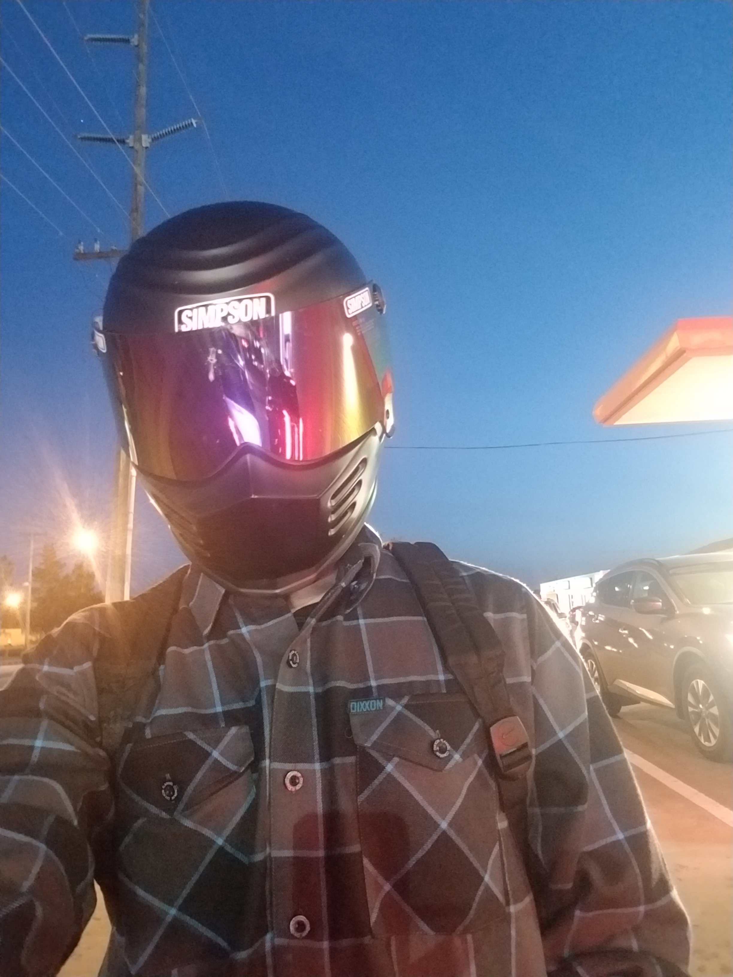 Night out on the FTR 1200 S